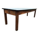 Vintage farm table from the reconstruction period in fir.