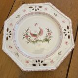 Moustiers porcelain plate