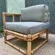 Paire de fauteuils en rotin vintage