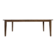 Farm table in solid oak Provence - 250 cm in length