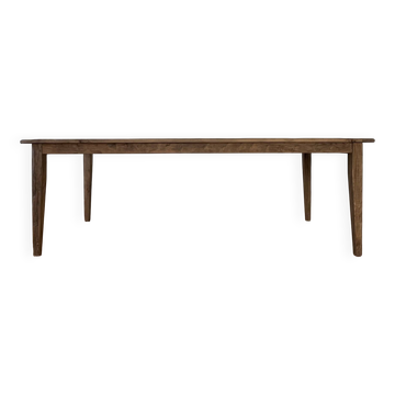 Table de ferme en chene massif Provence - 250 cm de longueur
