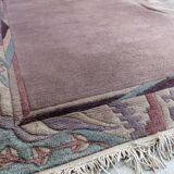 Tapis vintage tibétain Khaden fait main en laine – 122 x 180 cm – 1960s