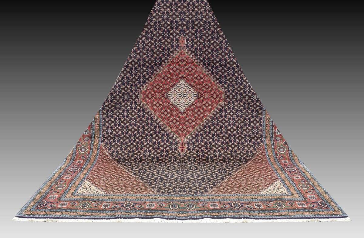 Tapis d'orient persan iran ardabil - dim: 3.00 x 2.00 mètres - "galerie sardje"