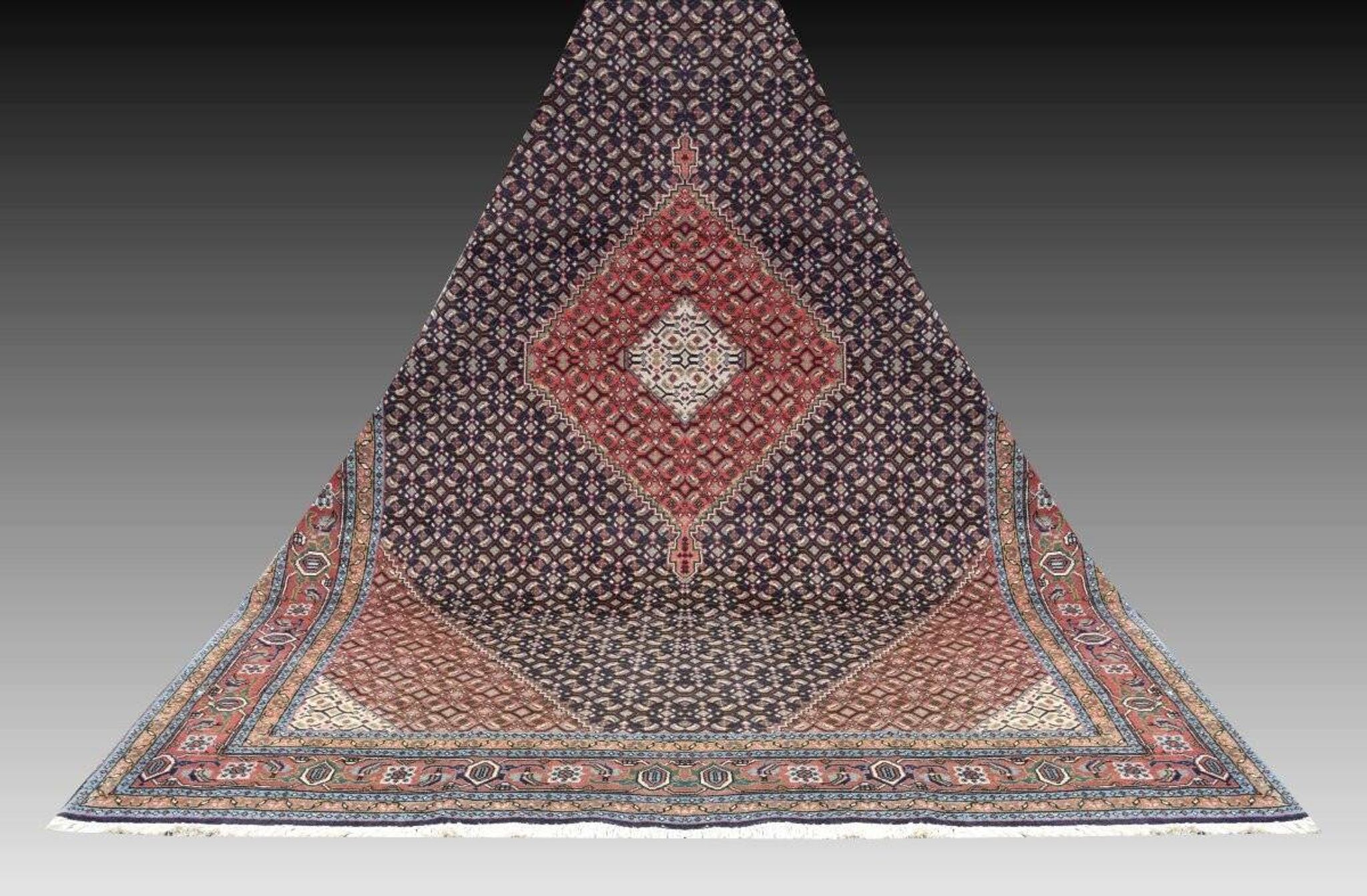 Persian oriental carpet iran ardabil - size: 3.00 x 2.00 metres - "galerie sardje"