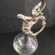 Silver metal ewer "tuileries" ercuis