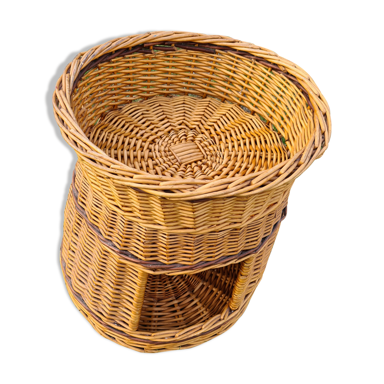 Wicker panière