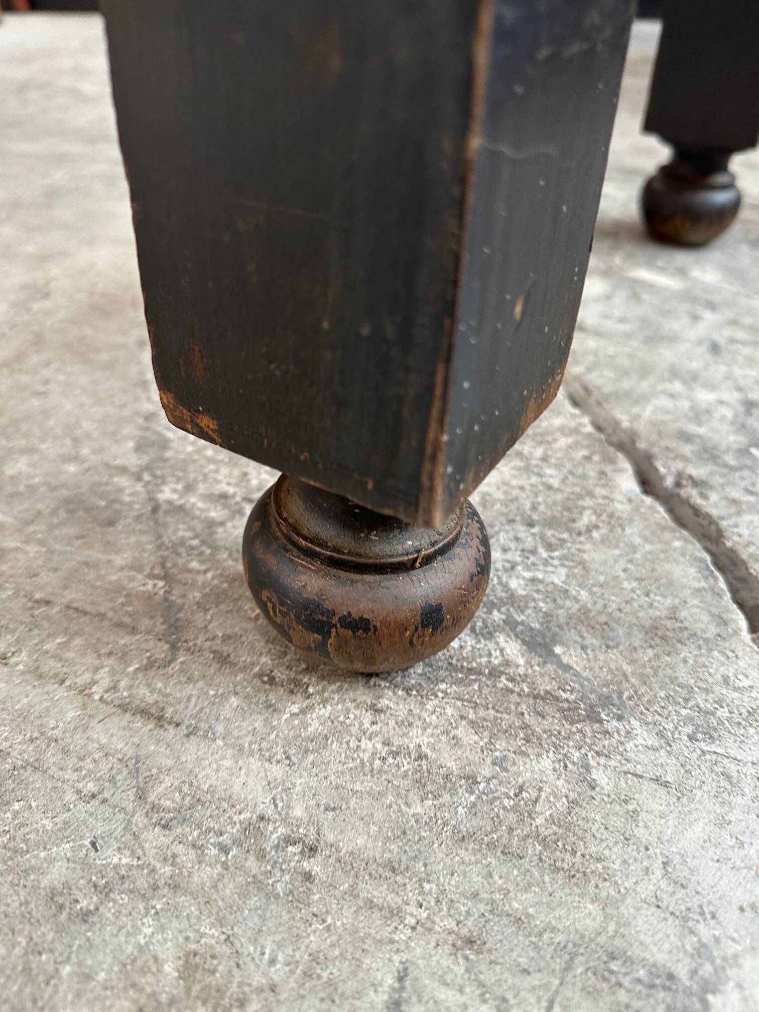 Late 19th century museum display cabinet console