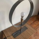 Ring Lamp in Aged Metal