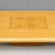 Design coffee table in maple – marquetry top – 1970s vintage style