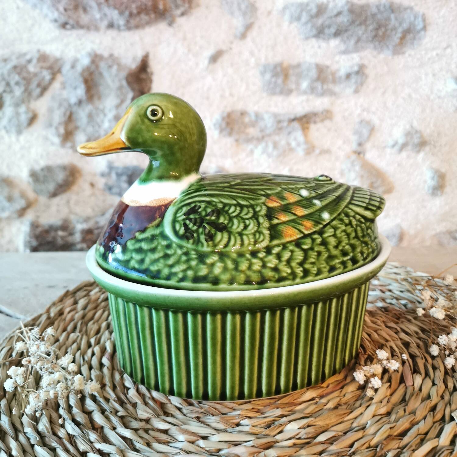 Caugant Green Duck Terrine Barbotine