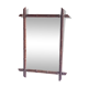 Ancient rattan mirror "78 x 54.5 cms"