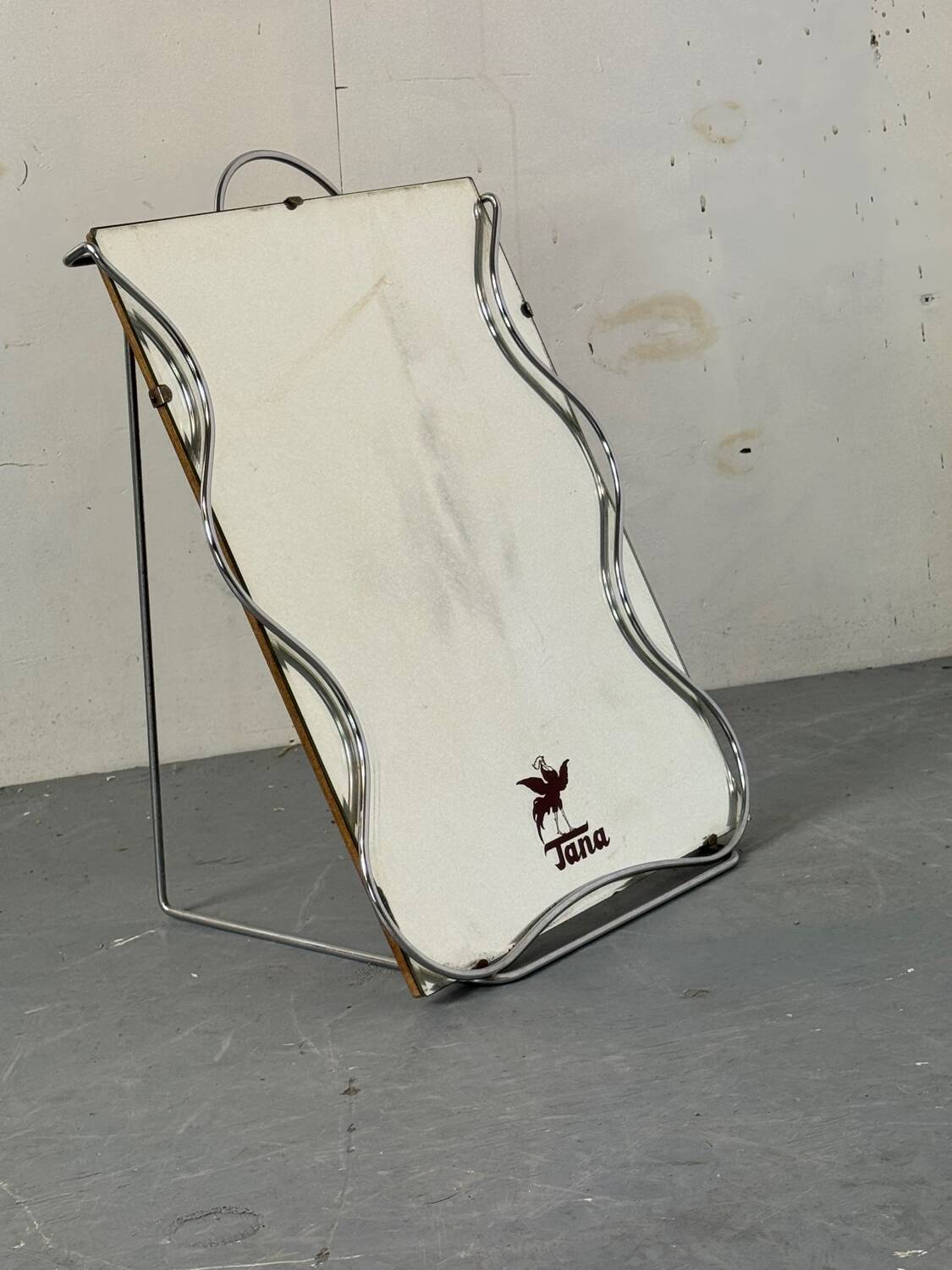 Vintage shoe shop store floor up mirror, 1930s