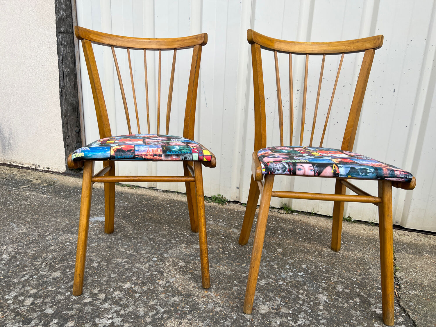 Pair of Scandinavian chairs