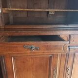 Louis XV style 2-part parquet sideboard