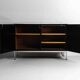 Meuble d'appoint exécutif à 2 portes par Florence Knoll, années 1970