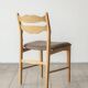 Henning Kjærnulf, chaise de salle à manger en chêne massif (ensemble de six)