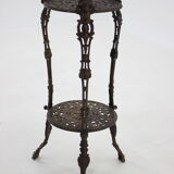 Table d’appoint en fer danois des années 1950