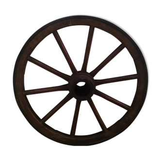 Old cart wheel