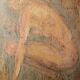 Painting signed oil on wood female portrait “belle époque”
