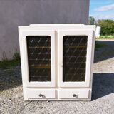 Wall cabinet wooden cabinet 50's