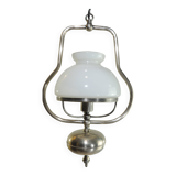 Opaline/vintage pendant light