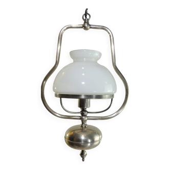 Opaline/vintage pendant light