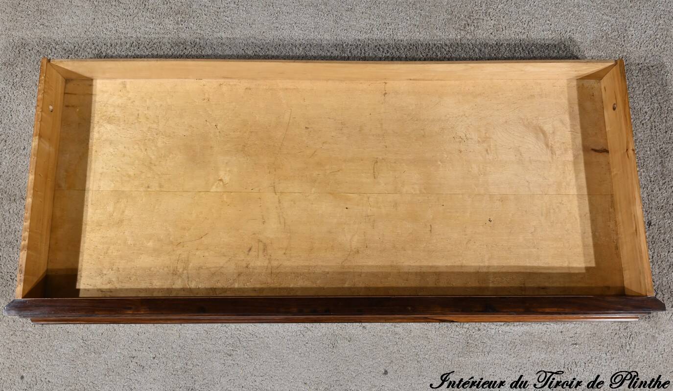 Commode Buffet in Amboyna Burl and Rosewood, Louis XVI style – 2nd Part 19th