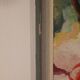 Huile sur toile suédoise originale vintage – nature morte avec vase et fleurs