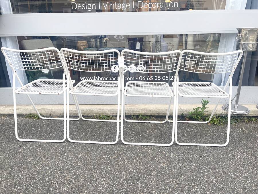 ted net chairs - vintage IKEA, N. Gammelgaard