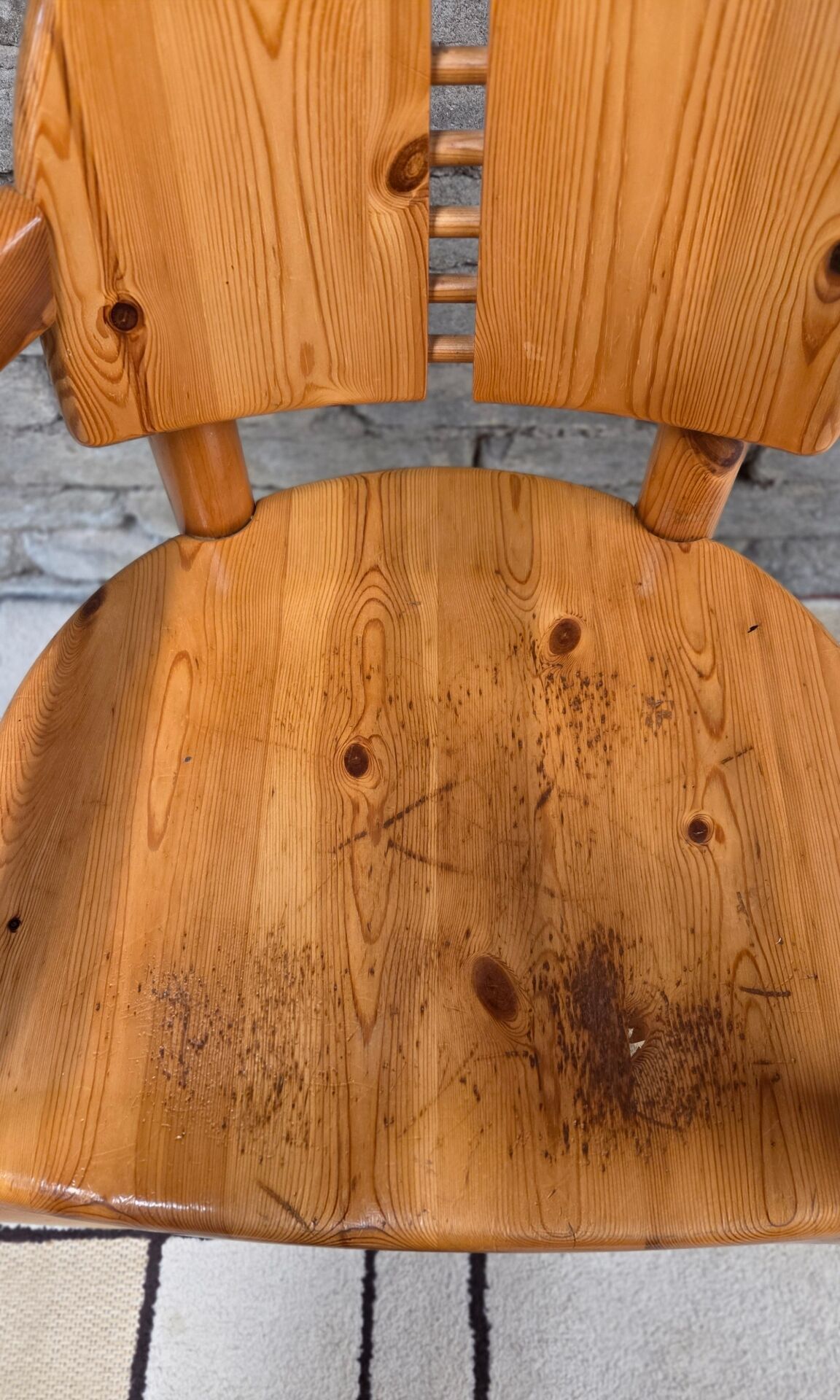 Rainer Daumiller armchair in solid pine – Danish design from the 1970s