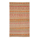 5x9 Pale Orange Kilim Rug, Natural Dyes, Hanknotted Wool Rug, 163x282Cm