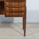 Mid-Century Freestanding Rosewood Desk, 1960s