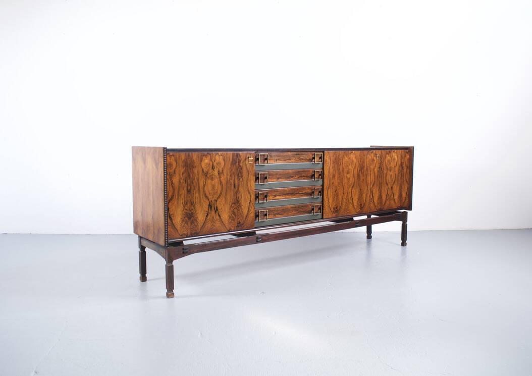 Italian enfilade rio rosewood 1960s