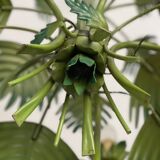 Tropical chandelier in sheet metal 1970.