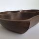Teak wood carved coupe from the 70s.