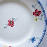 Lot de 5 assiettes à dessert Digoin Sarreguemines