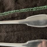 12 Christofle forks and 12 knives – Silver plated