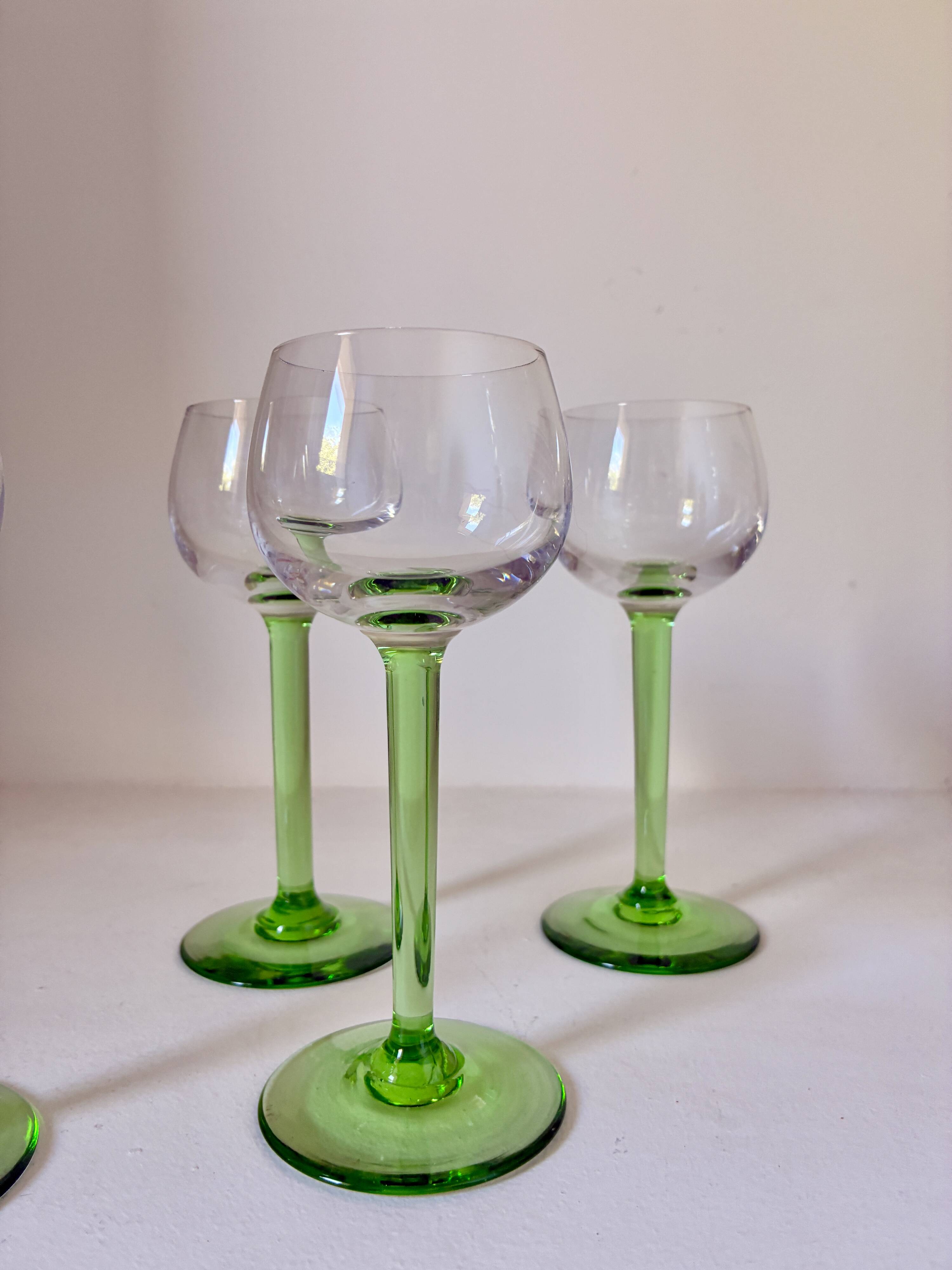 Alsace white wine glasses - small size