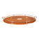 19th century silver-plated metal and oak tray