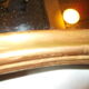 Old golden mirror