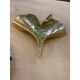 Set of 2 Contemporary Italian Brass Leaf Wall Sconce by Simoeng