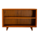 Mid-century low shelf in teak