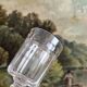 4 Baccarat cut crystal port wine glasses, similar to Chica model