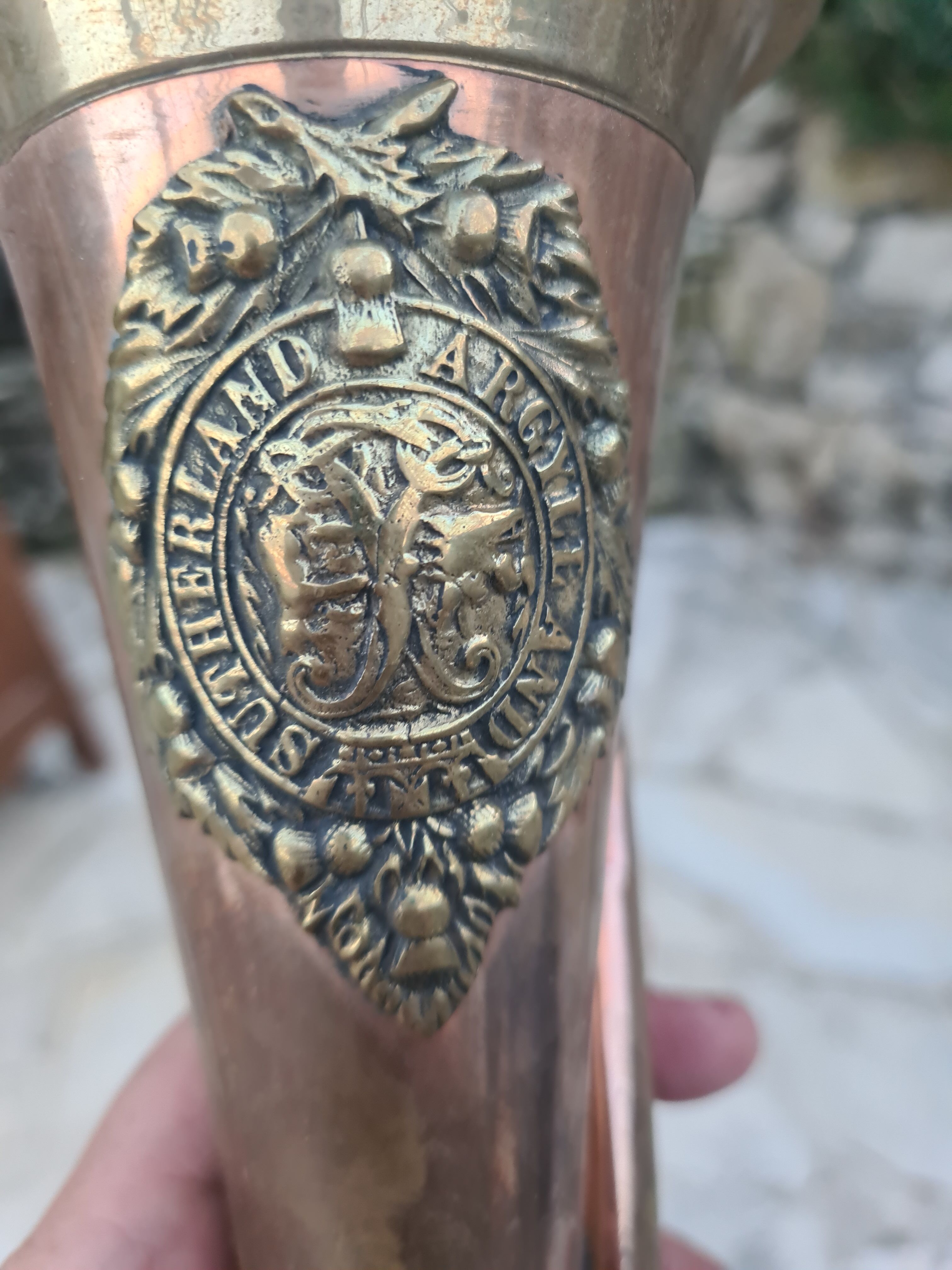 British Sutherland Argilland Brass Trumpet