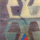 Turkish kilim rug 245x112cm moroccan