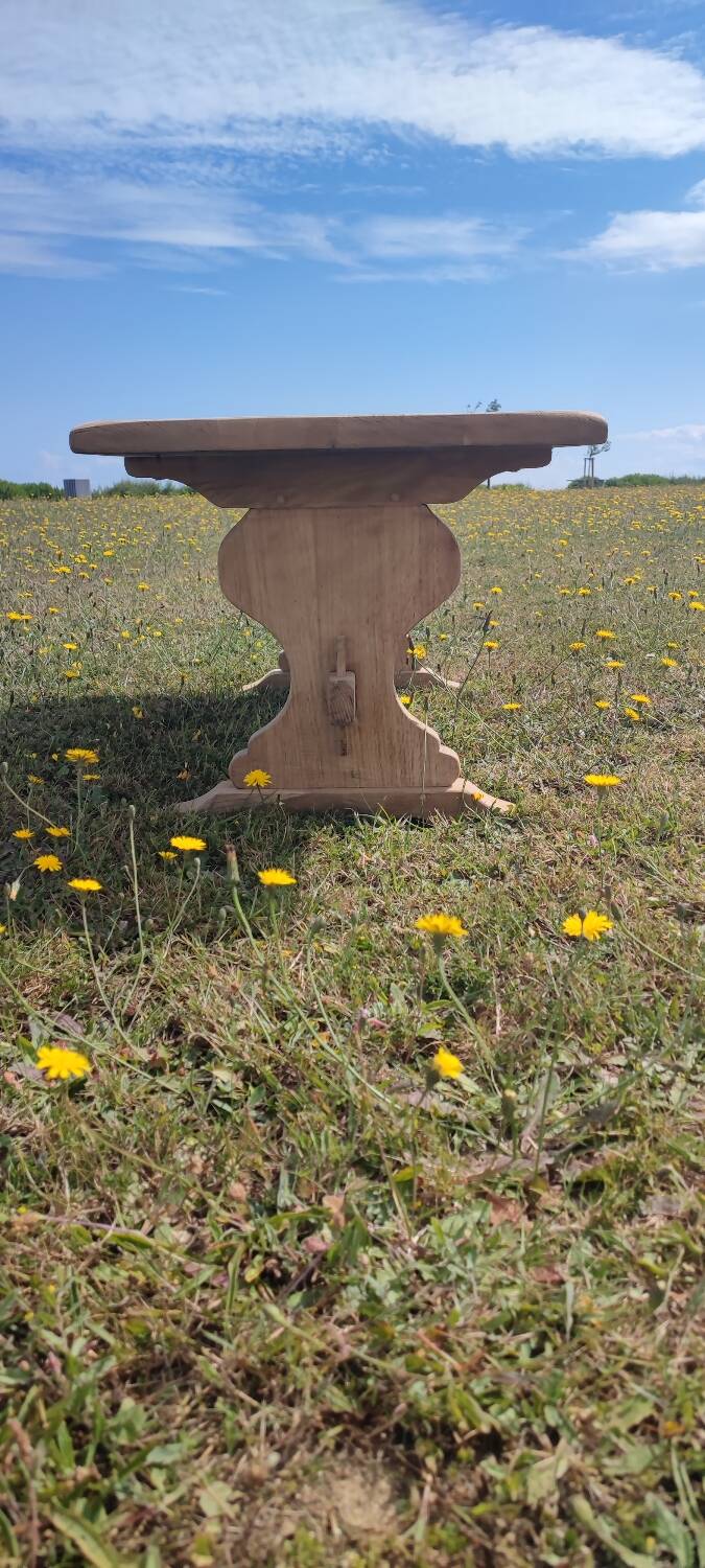 Renovated monastery coffee table