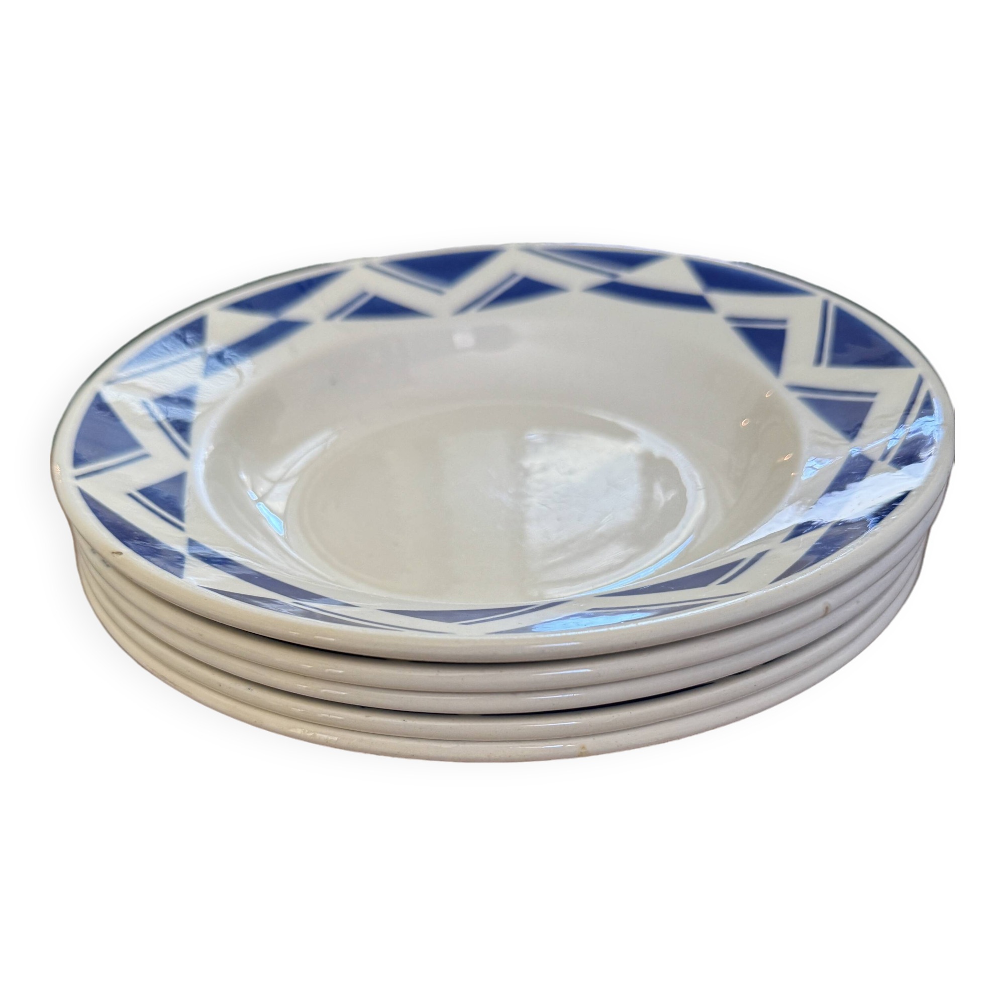 5 assiettes creuses
