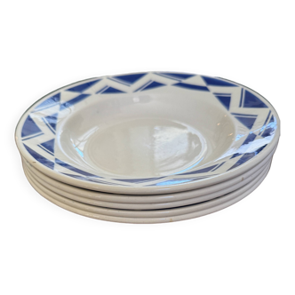 5 soup plates