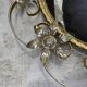 Vintage witch's eye mirror 43 cm, 1960s
