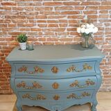 Commode bordelaise gris/vert